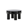 ebuy24 Varberg salontafel Ø60 cm zwart.