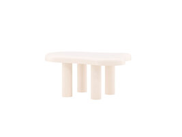 ebuy24 Strömstad salontafel wit.
