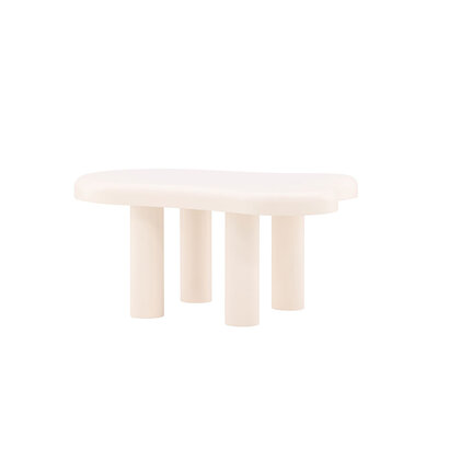 ebuy24 Strömstad salontafel wit.