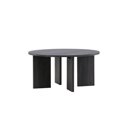 ebuy24 Askerön salontafel Ø80 cm zwart.