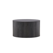 ebuy24 York salontafel Ø80 cm zwart.