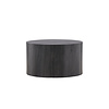 ebuy24 York salontafel Ø80 cm zwart.