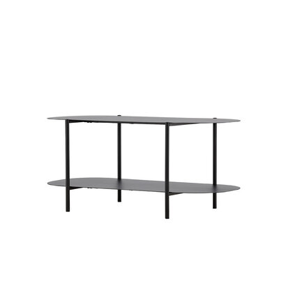 ebuy24 Recife salontafel 1 plank zwart.