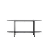 ebuy24 Recife salontafel 1 plank zwart.