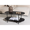 ebuy24 Recife salontafel 1 plank zwart.