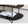 ebuy24 Recife salontafel 1 plank zwart.
