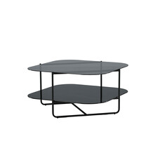 ebuy24 UnLine salontafel 1 plank zwart.