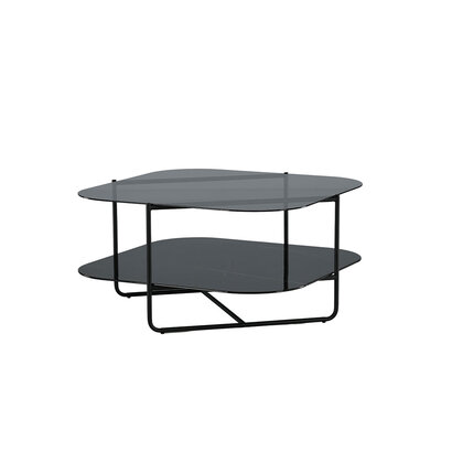 ebuy24 UnLine salontafel 1 plank zwart.