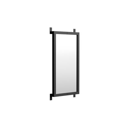 ebuy24 Nimes spiegel zwart.