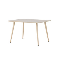 ebuy24 Polar eetkamertafel voor kinderen whitewash.