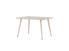 ebuy24 Polar eetkamertafel voor kinderen whitewash.
