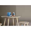 ebuy24 Kids eethoek voor kinderen 1 tafel, 2 krukjes whitewash.