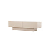 ebuy24 Cuenca TV-meubel 2 klepdeuren beige.