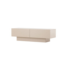ebuy24 Cuenca TV-meubel 2 klepdeuren beige.