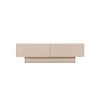 ebuy24 Cuenca TV-meubel 2 klepdeuren beige.