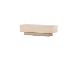 ebuy24 Cuenca TV-meubel 2 klepdeuren whitewash.