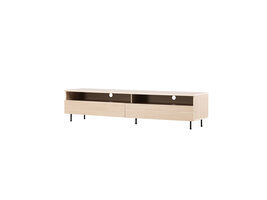 ebuy24 Navarra TV-meubel 2 laden, 2 planken whitewash.