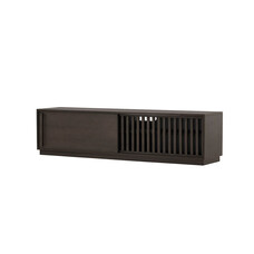 ebuy24 Lugo TV-meubel 2 deuren mocca.