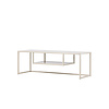 ebuy24 Riverside TV-meubel 1 plank beige.