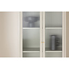 ebuy24 Lima vitrinekast 2 deuren beige.