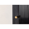 ebuy24 Cali vitrinekast 1 deur zwart.