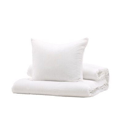 ebuy24 Mila dekbedovertrek wit.