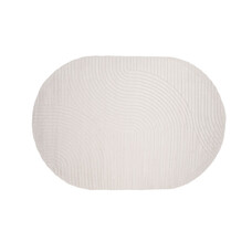 ebuy24 Vince vloerkleed 240x340 cm wit.