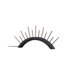 ebuy24 Björnrike adventskandelaar elektrisch 13 lichten zwart.