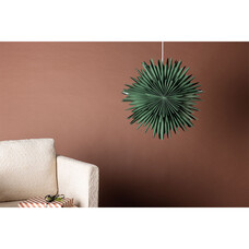ebuy24 Sälen kerstster met licht papier Ø60 cm hanglamp groen.