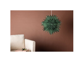 ebuy24 Sälen kerstster met licht papier Ø60 cm hanglamp groen.