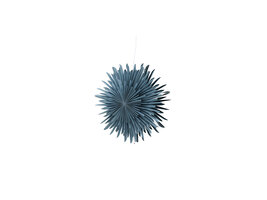 ebuy24 Sälen kerstster met licht papier Ø46 cm hanglamp blauw.