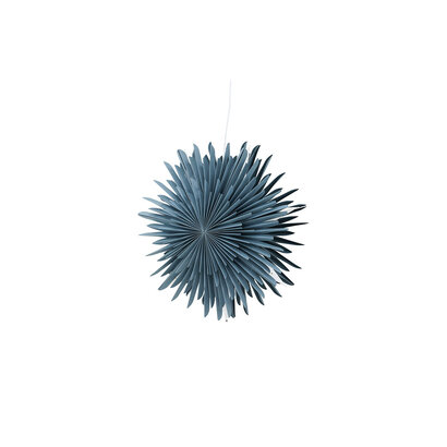 ebuy24 Sälen kerstster met licht papier Ø46 cm hanglamp blauw.