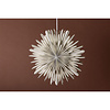 ebuy24 Sälen kerstster met licht papier Ø46 cm hanglamp beige.