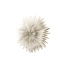 ebuy24 Sälen kerstster met licht papier Ø100 cm hanglamp beige.