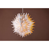 ebuy24 Sälen kerstster met licht papier Ø35 cm hanglamp wit.