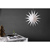 ebuy24 Lindvallen kerstster met licht papier Ø60 cm hanglamp wit.
