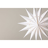 ebuy24 Lindvallen kerstster met licht papier Ø51 cm hanglamp wit.