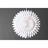 ebuy24 Storlien kerstster met licht papier Ø46 cm hanglamp wit.