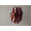 ebuy24 Sälen kerstster met licht papier Ø46 cm hanglamp donkerrood.