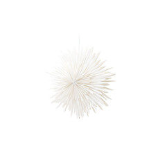 ebuy24 Sälen kerstster met licht papier Ø46 cm hanglamp wit.