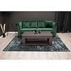 ebuy24 Velvet bank 3-zits velours groen.