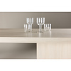 ebuy24 Bassholmen eetkamertafel 90x180 cm whitewash.