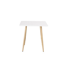 ebuy24 Polar eetkamertafel 80x80 cm wit.