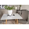 ebuy24 Polar eetkamertafel 80x80 cm wit.