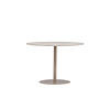 ebuy24 Lycke eetkamertafel Ø110 cm beige.