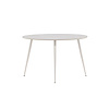 ebuy24 Plaza eetkamertafel Ø120 cm beige.