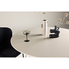 ebuy24 Plaza eetkamertafel Ø120 cm beige.