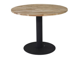 ebuy24 Cirebon eetkamertafel Ø140 cm naturel.