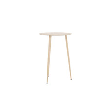 ebuy24 Plaza bartafel Ø70 cm whitewash.