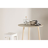 ebuy24 Plaza bartafel Ø70 cm whitewash.